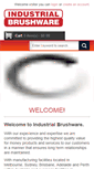 Mobile Screenshot of industrialbrushware.com.au